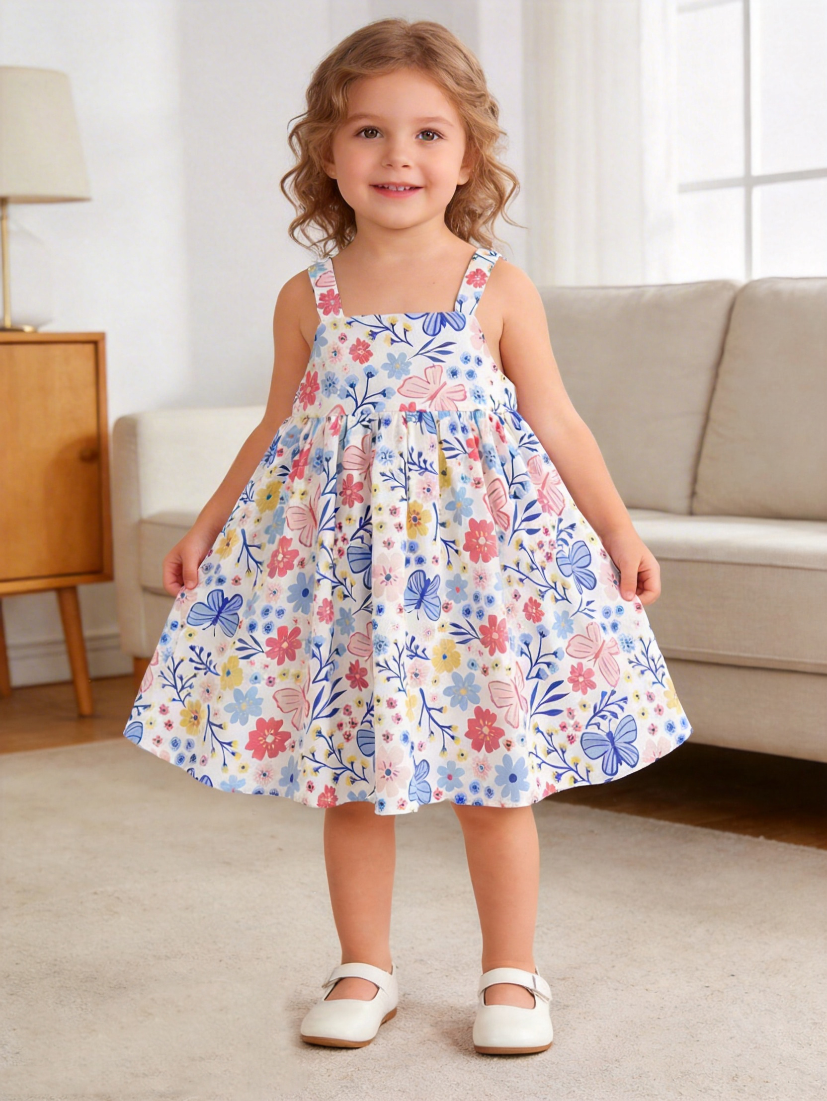 Baby Girl Floral Print Sundress